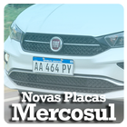 Novas Placas Mercosul Zeichen
