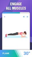 Treino de prancha: 30 dias desafio Fat Burning App imagem de tela 1