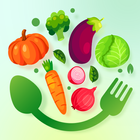 Recettes végétariennes app icône