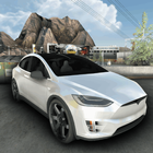 Tesla Simulator: Model X SUV ไอคอน