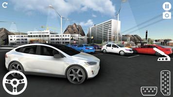 برنامه‌نما Tesla Simulator: Model X SUV عکس از صفحه