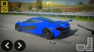 Drive Speed Car McLaren P1 capture d'écran 3