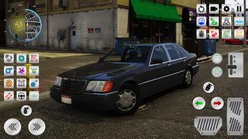 Кабан W140 Криминальная Россия الملصق