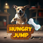 Hungry Jump: Jumping Dog Zeichen