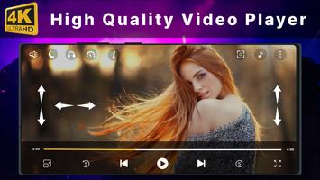 4K Video Player-All Formats HD Affiche