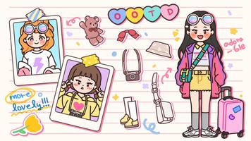 Character Coordi : Fashion plakat