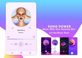 Poster Music player Galaxy Note 9 2019