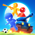 2 3 4 Player Party: Stickman