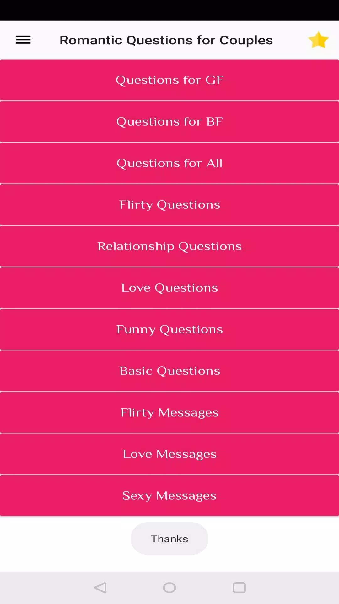 Romantic Questions for Couples APK for Android Download