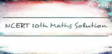 10th Maths NCERT Solution