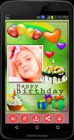 2 Schermata Brithday Photo Frame