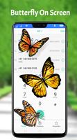 پوستر Butterfly on Screen : Real 3D Butterfly in Screen