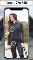 Touch On Girl Prank 2019 - Girl Body Scanner Prank الملصق