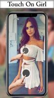Touch On Girl Prank 2019 - Girl Body Scanner Prank تصوير الشاشة 1