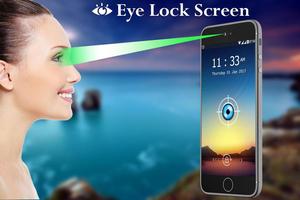 Eye Scanner Lock Poster