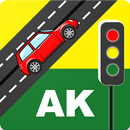 Permit Test Alaska AK DMV driver's License Test APK