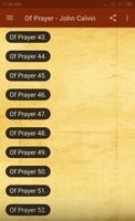 Of Prayer - John Calvin capture d'écran 1