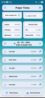 مواقيت الصلاة Prayer Times poster