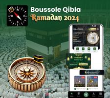 Boussole Qibla-Qibla Direction Affiche