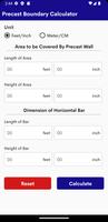 پوستر Precast Boundary Calculator