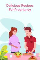 妊娠アプリ：フードガイドとヒント ポスター