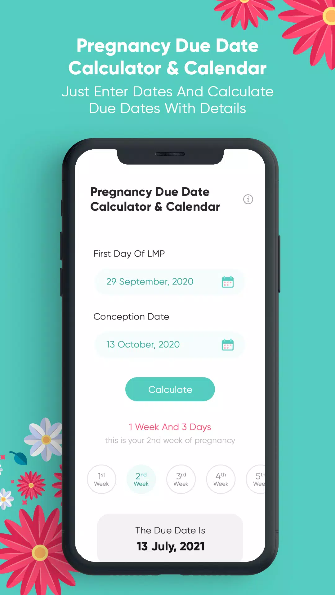 Pregnancy Due Date Calculator and Calendar APK for Android Download