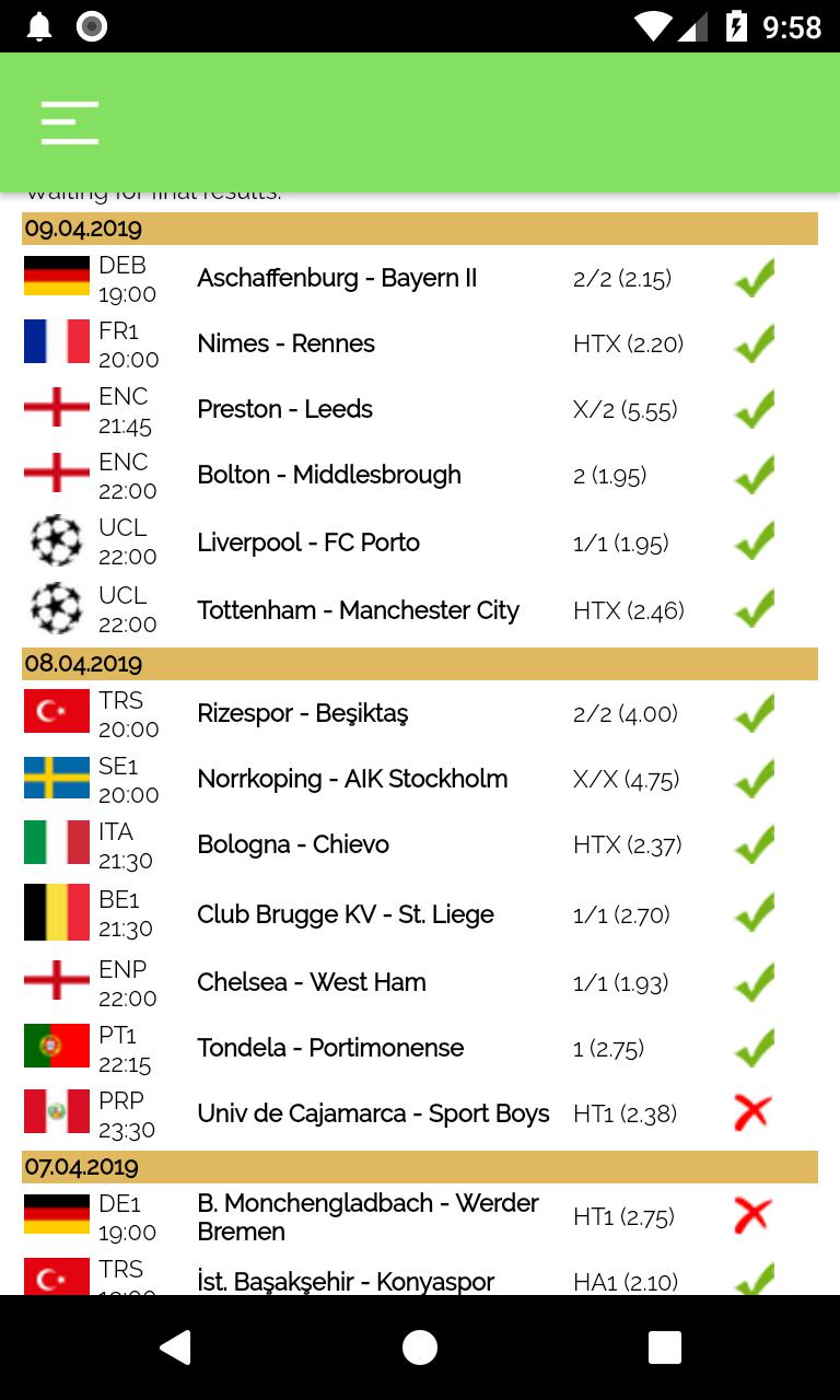 Premium Betting Tips Apk
