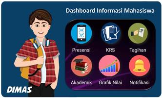Dashboard Informasi Mahasiswa  Affiche