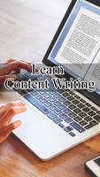 Contant Writing Training Affiche