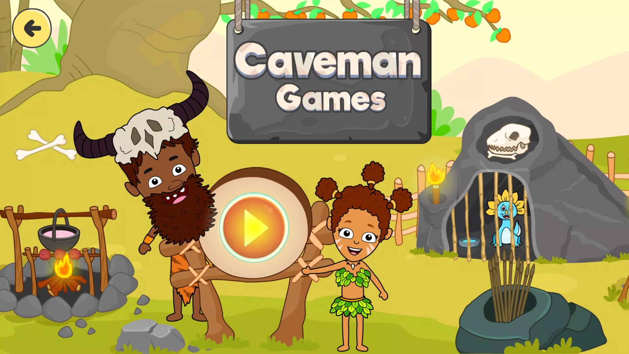 عالم ألعاب رجل الكهف للأطفال for Android - APK Download