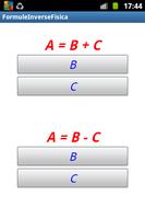 FORMULE INVERSE FISICA تصوير الشاشة 1