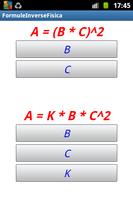 FORMULE INVERSE FISICA capture d'écran 2