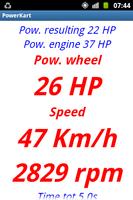 POWER KART Meter telemetria Affiche