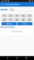 Prime Factorization poster