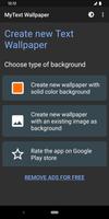 MyText - Text Wallpaper Maker Poster