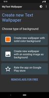 MyText - Text Wallpaper Maker Plakat