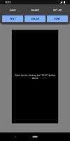 MyText - Text Wallpaper Maker captura de pantalla 2