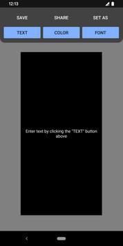 MyText - Text Wallpaper Maker, Focus on your Goals 截图 2