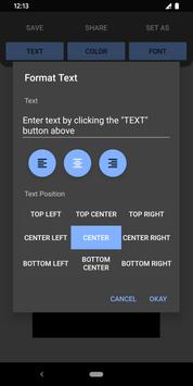 MyText - Text Wallpaper Maker, Focus on your Goals 截图 5