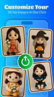 3D Cartoon Figure: 3D Doll Toy captura de pantalla 2