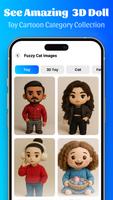 3D Cartoon Figure: 3D Doll Toy captura de pantalla 3
