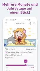 Baby Widget : Monate Countdown APK Herunterladen