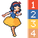 Princess Color By Number: Pixel Art Princess APK