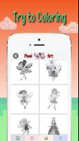 Pixel art: couleur de princesse par numéro capture d'écran 2
