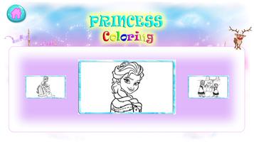 Princess Coloring Pages. screenshot 1