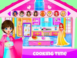 Princess Doll House Decoration اسکرین شاٹ 1