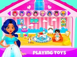 Princess Doll House Decoration capture d'écran 2