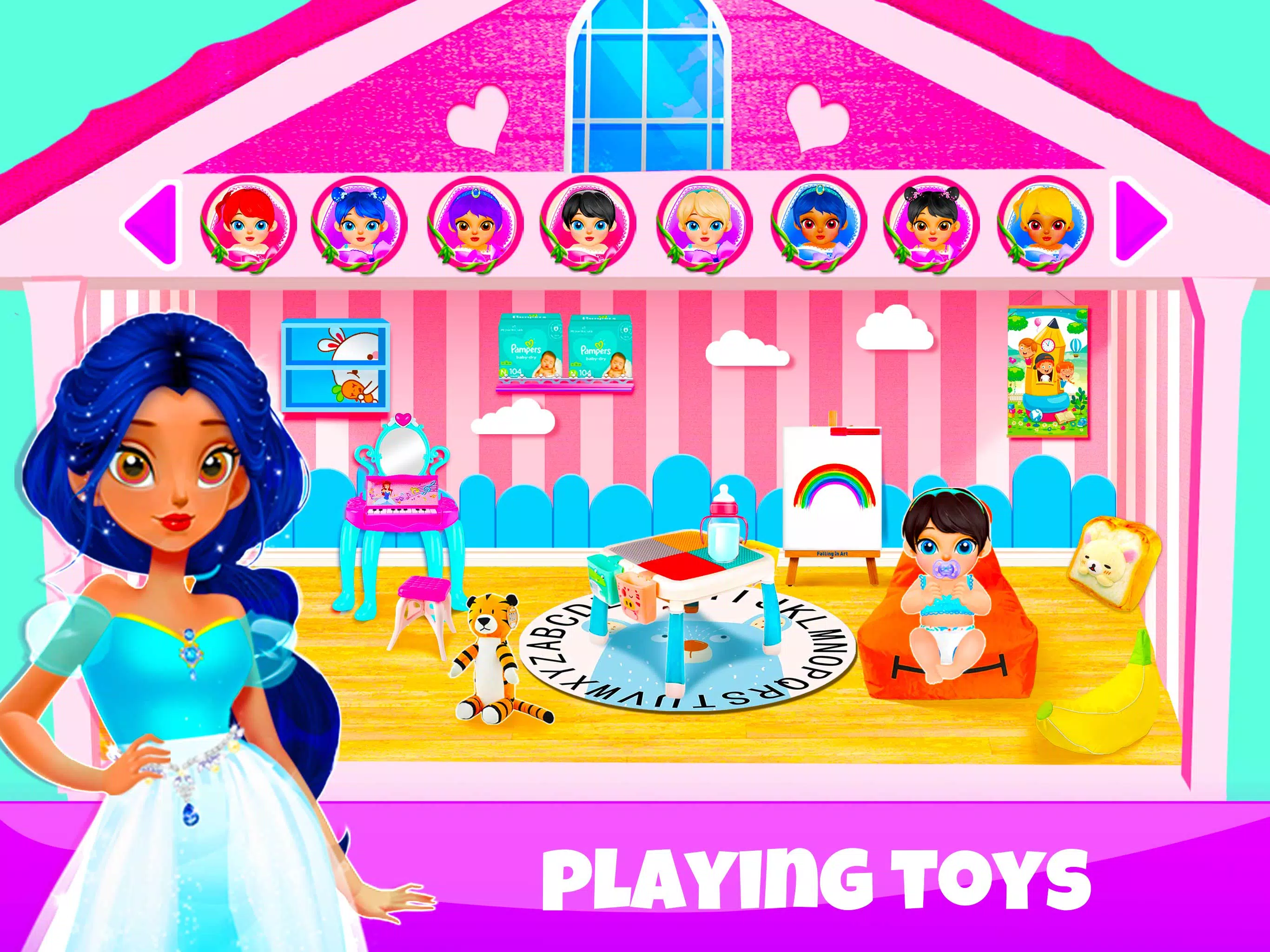 My Princess Castle - Doll House Game for iPhone and Android 