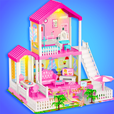 Princess Town Doll House Games icône