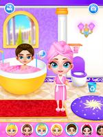 Princess Town Doll House Games Affiche